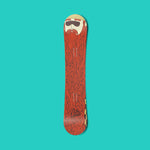 Beardman vinyl snowboard wrap - Norka Sports