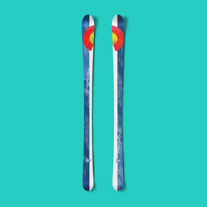 ColoRADo vinyl ski wrap - Norka Sports