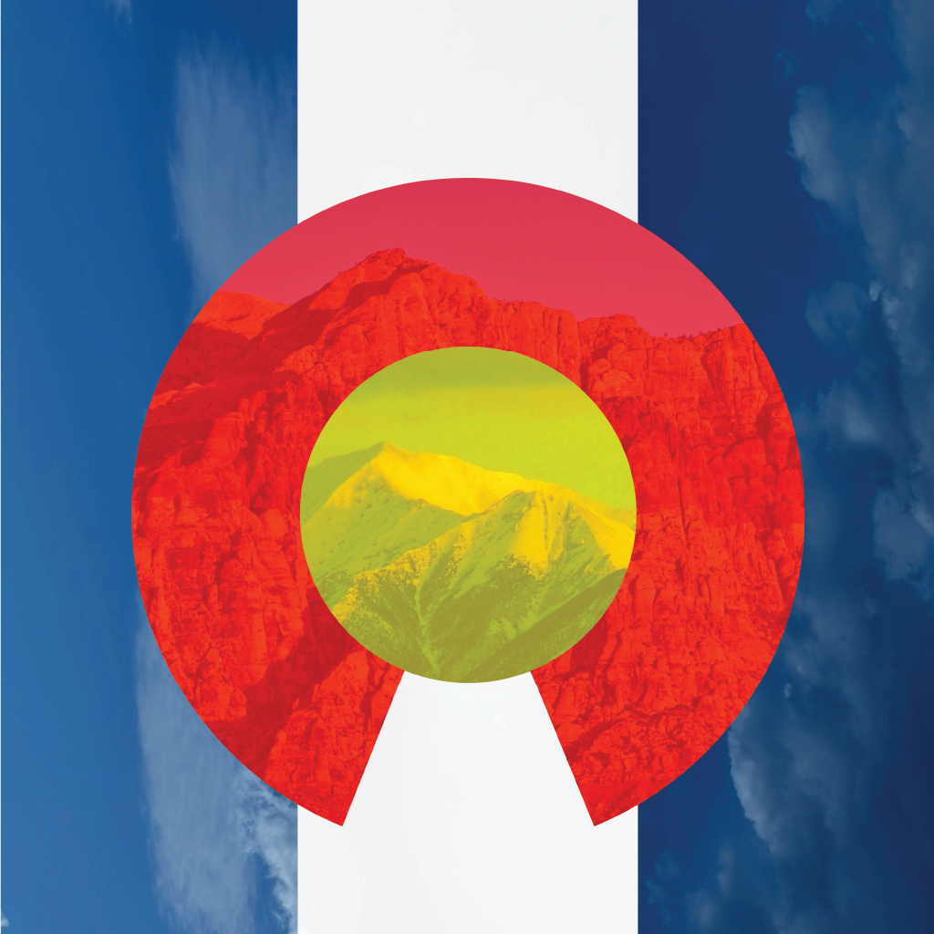 ColoRADo vinyl snowboard wrap - Norka Sports