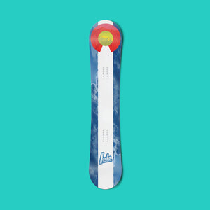 ColoRADo vinyl snowboard wrap - Norka Sports