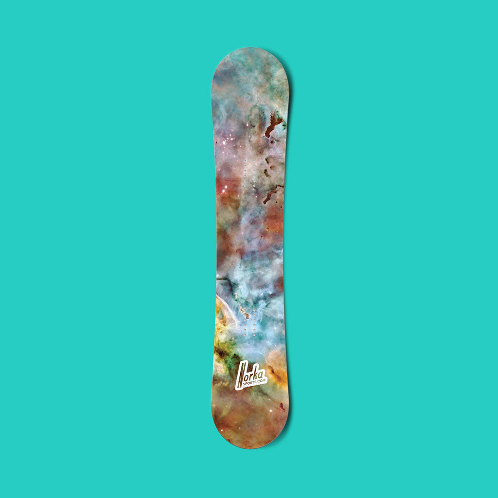 Nebula vinyl snowboard wrap - Norka Sports