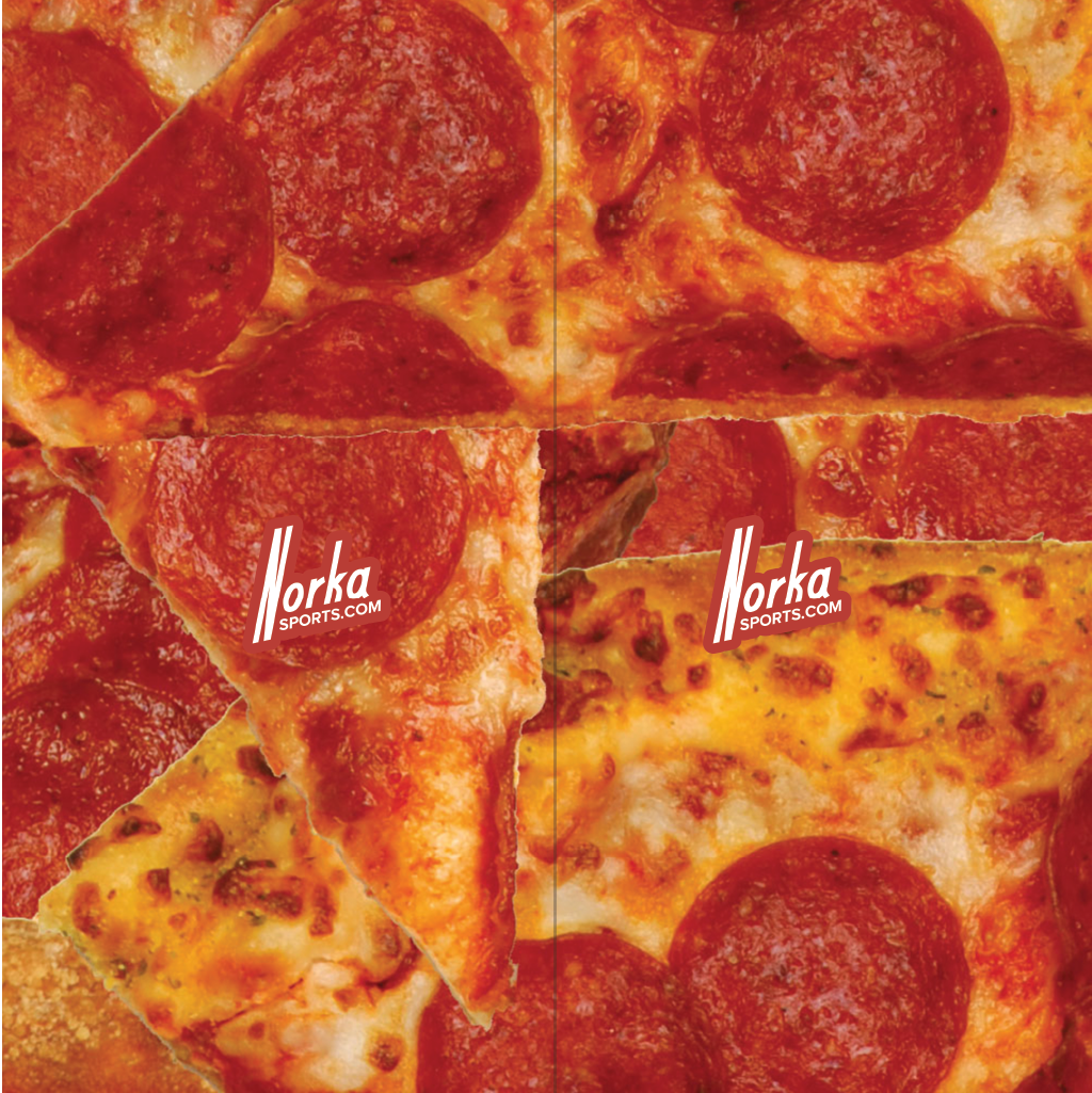 Pizza vinyl ski wrap - Norka Sports