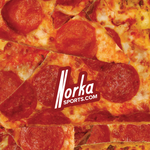 Pizza vinyl snowboard wrap - Norka Sports