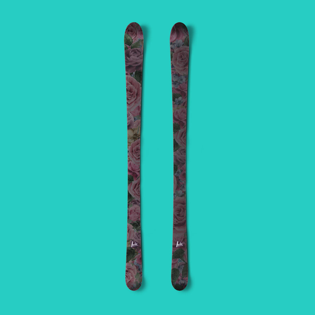 Roses vinyl ski wrap - Norka Sports