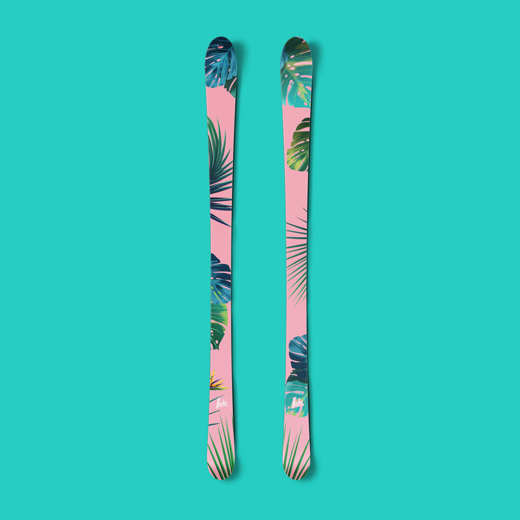 Tropical vinyl ski wrap - Norka Sports