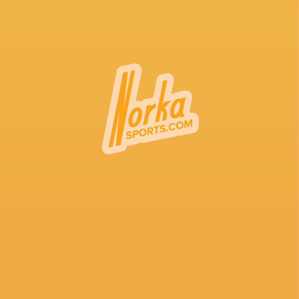 Yellow gradient vinyl snowboard wrap - Norka Sports