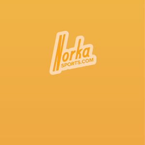 Yellow gradient vinyl snowboard wrap - Norka Sports
